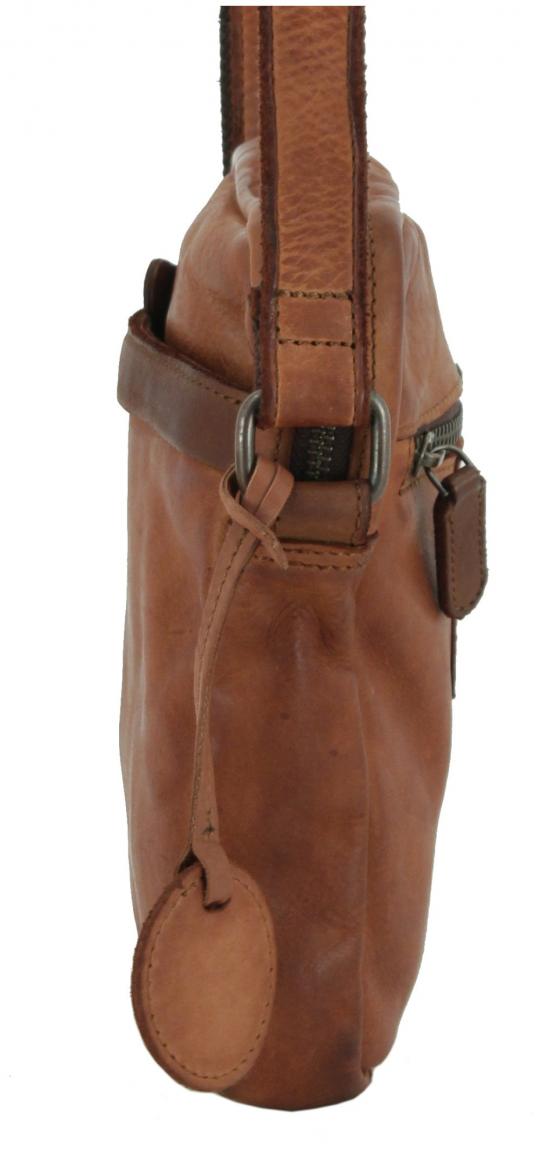 Harbour 2nd schlichte Umhängetasche unisex Style Up Drew Cognac