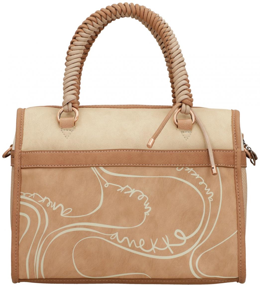 Henkeltasche Anekke Memories Beige Print