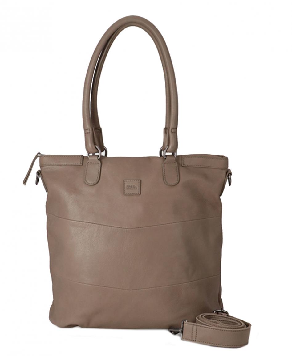 Henkeltasche PGL Tote FREDsBRUDER Taupe Glattleder