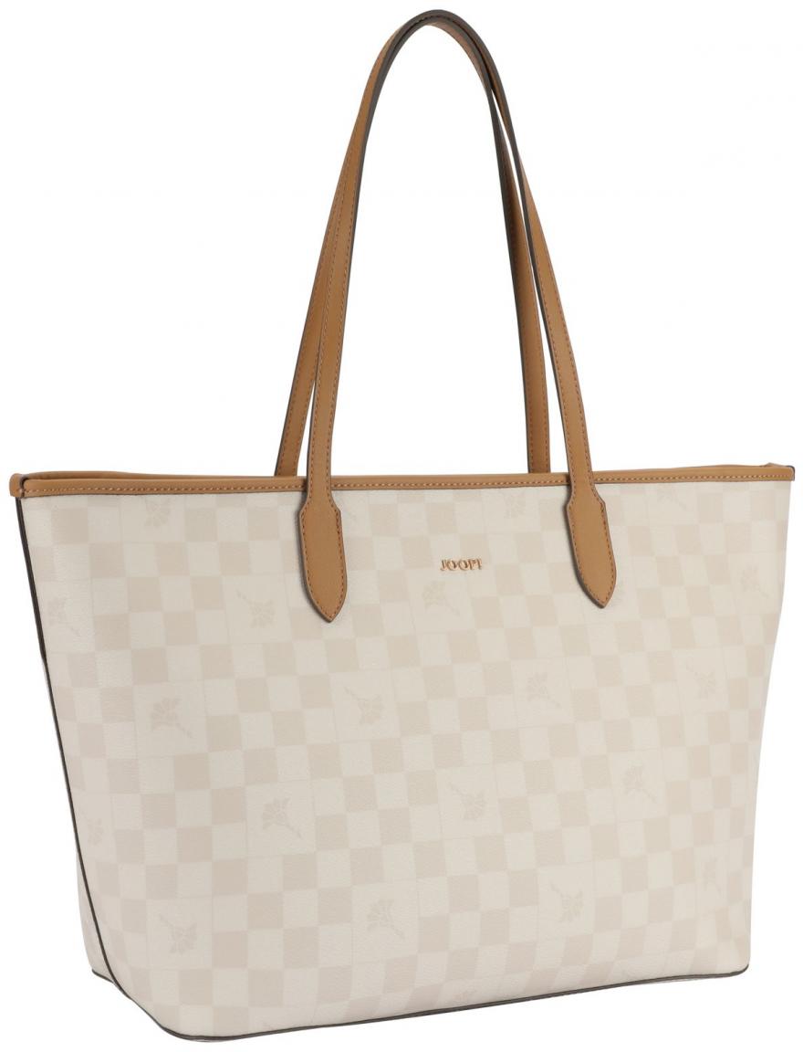 Henkeltasche Schachbrettmuster beige Joop Cortina Piazza Jasmina Birch