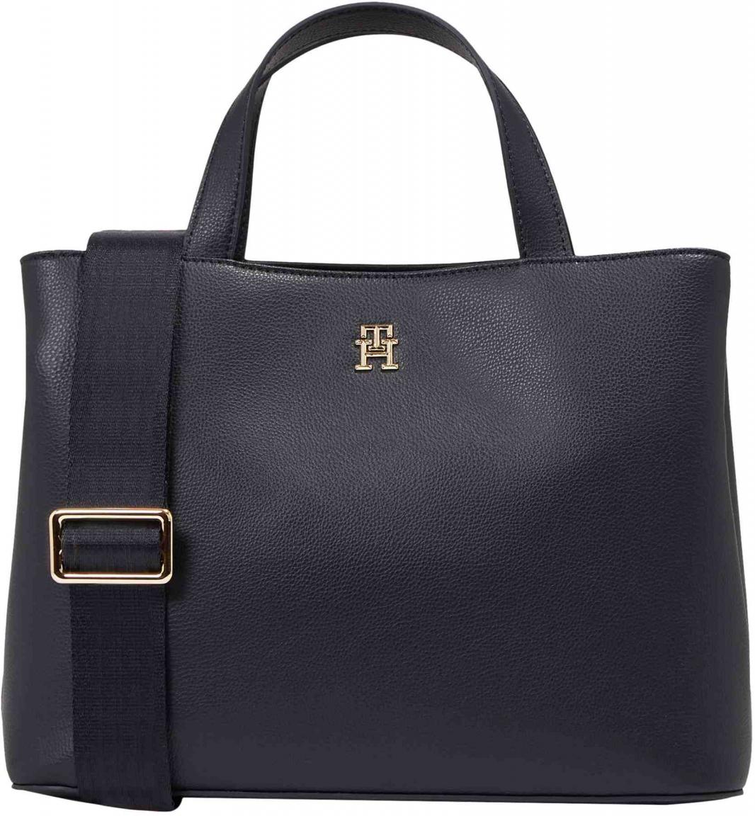 Henkeltasche klein Tommy Hilfiger Webgurt TH Essential SC Satchel Corp