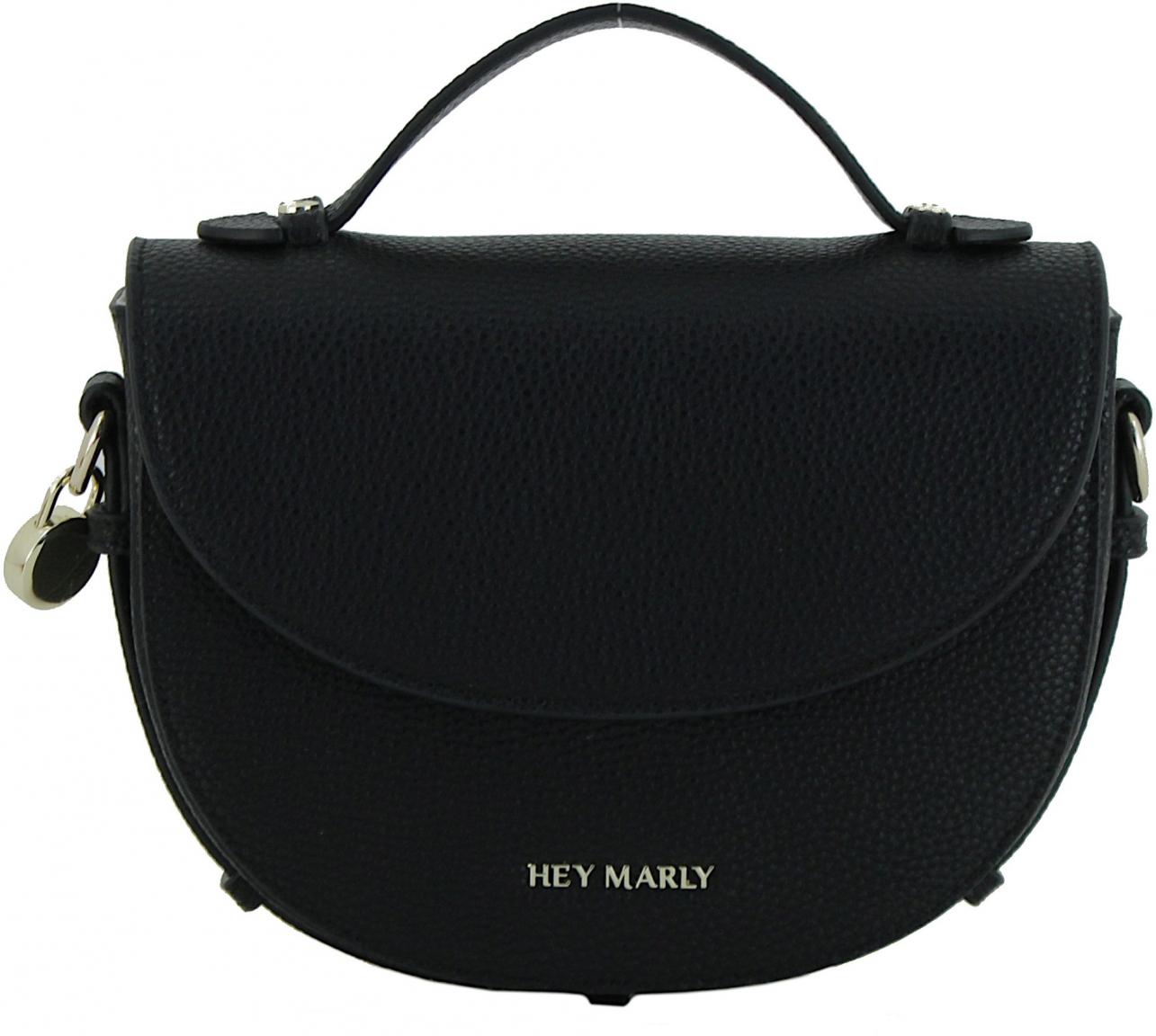 Hey Marly Half Moon Bag hellbeige recyceltes Leder Crossover