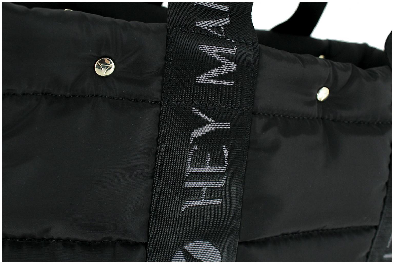 Hey Marly geräumige Henkeltasche schwarz Nylon