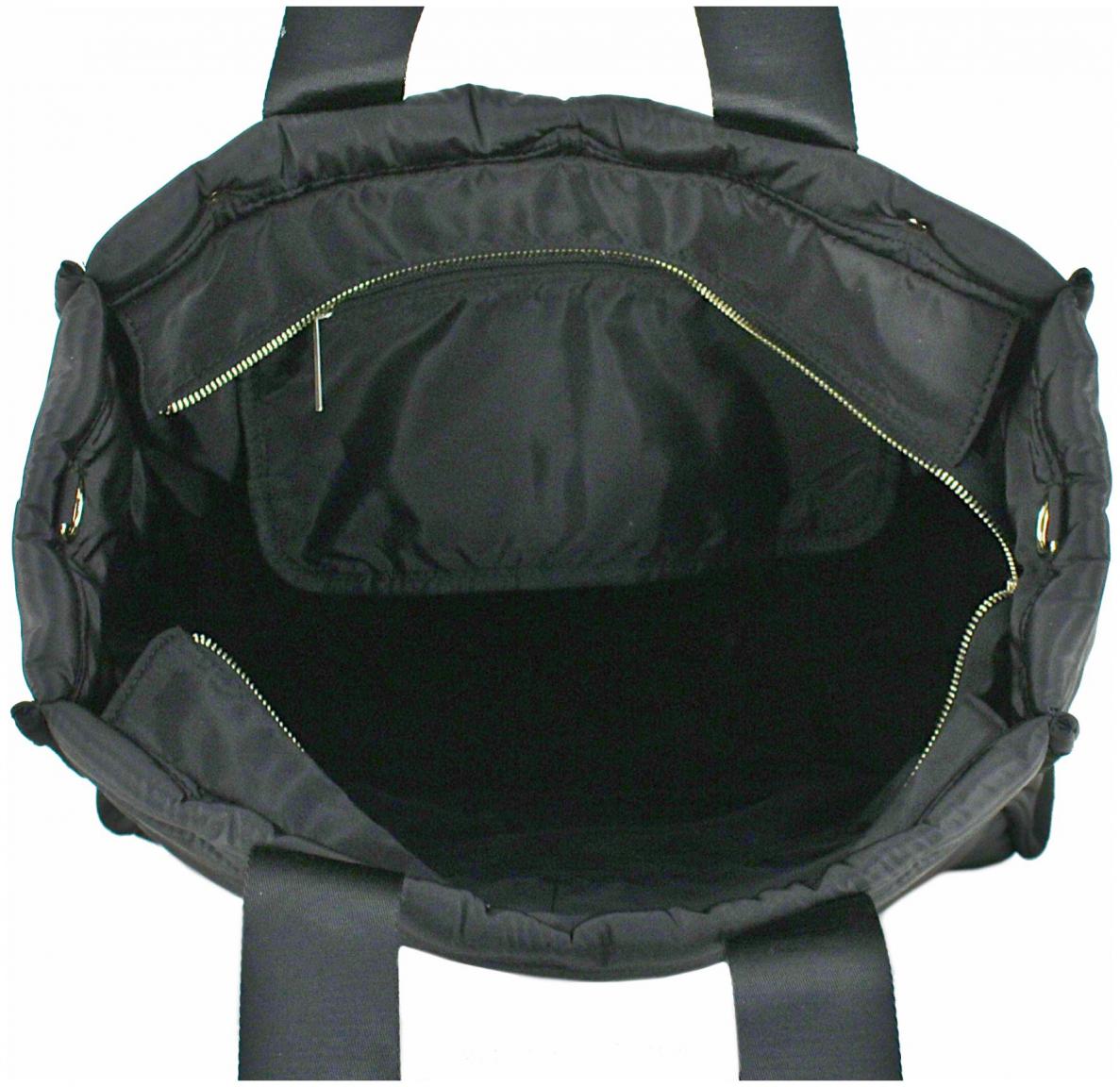 Hey Marly geräumige Henkeltasche schwarz Nylon