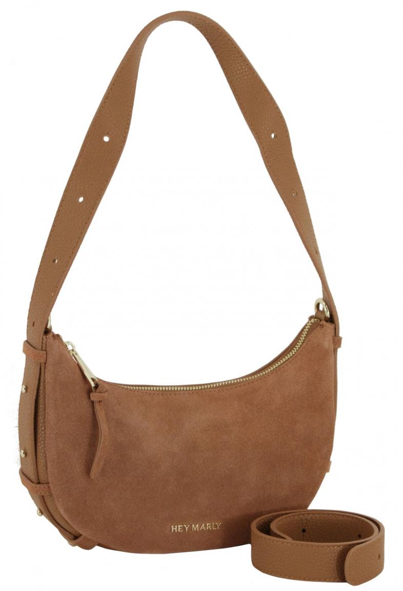 Hey Marly kleine Handtasche Liefetime Sister beige Velours S