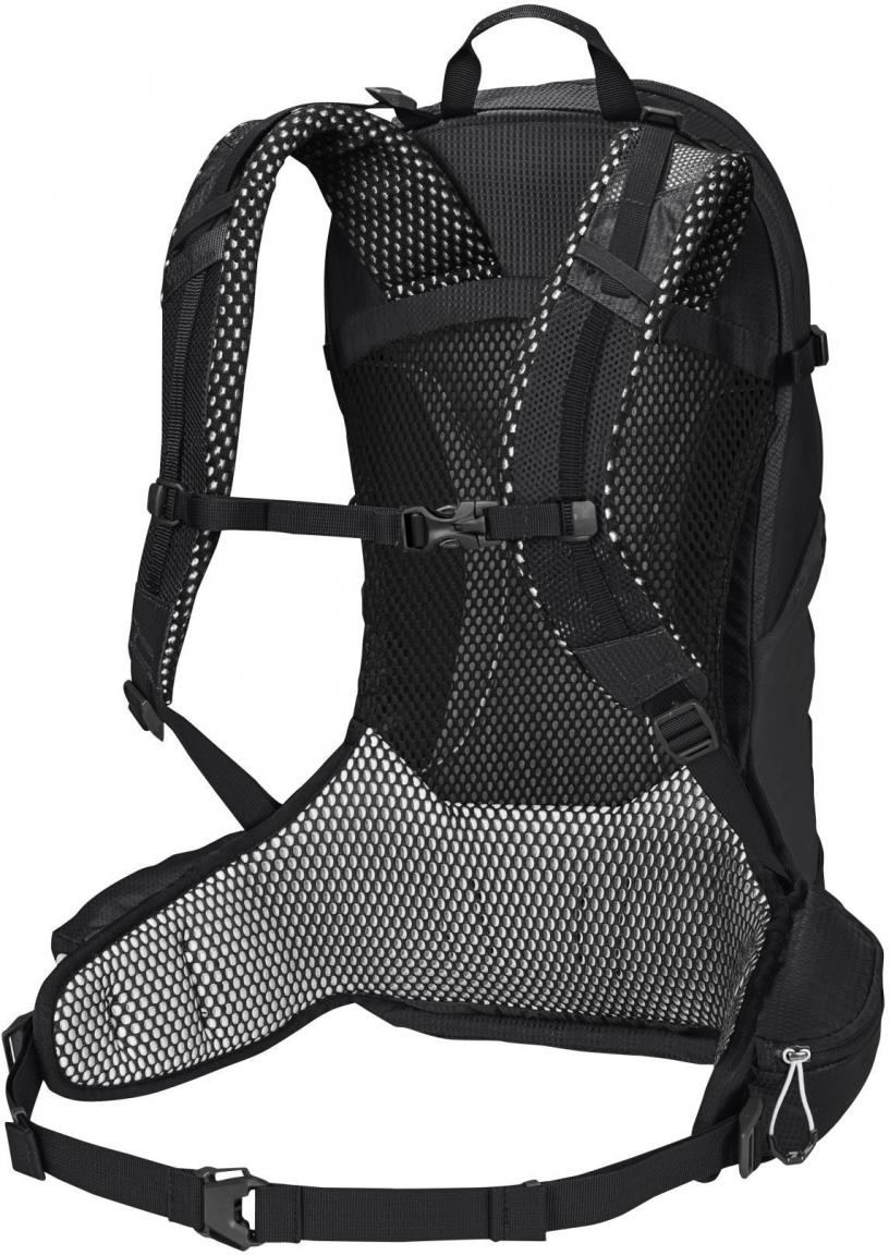 Hiking Backpack Jack Wolfskin Crosstrail 22 LT Black Aerovent