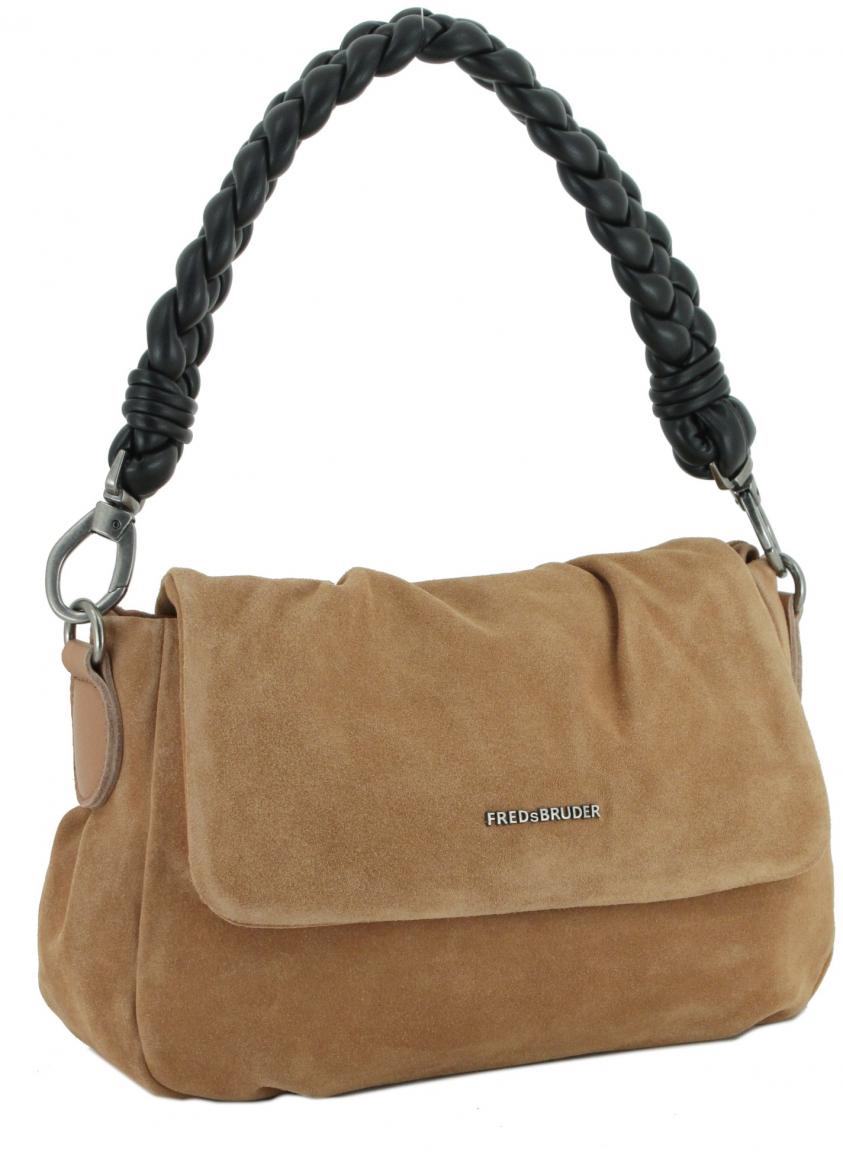 Jo Shoulderbag Flap dunkelgrau Antracite FREDsBRUDER Schultertasche