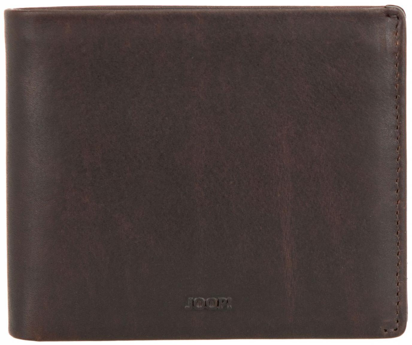 Joop! Loreto Ninos Herrenportemonnaie Billfold mh10 dunkelbraun Leder