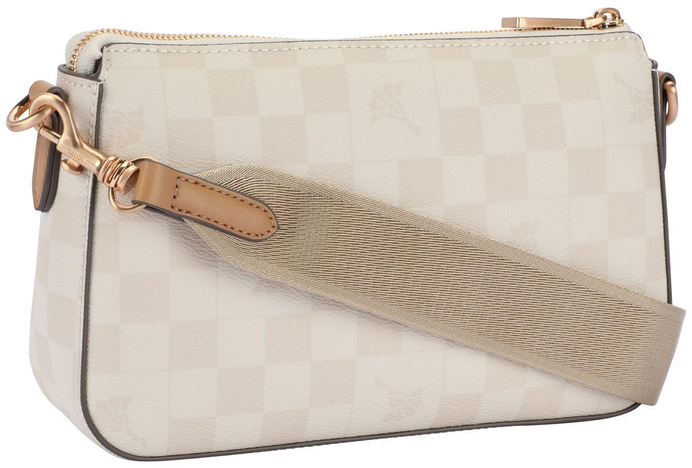 Joop Cortina Piazza Jasmina Crossbody Bag Karoprint beige 