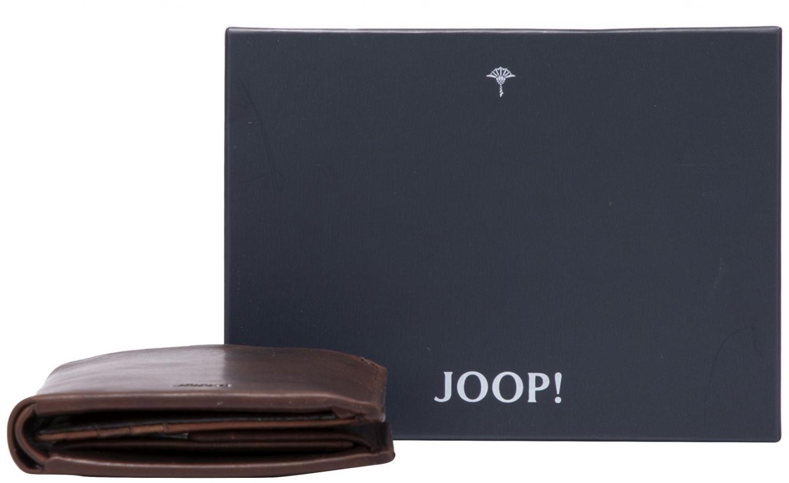 Joop Loreto Ladon Dark Brown Vintage Herrengeldtasche 