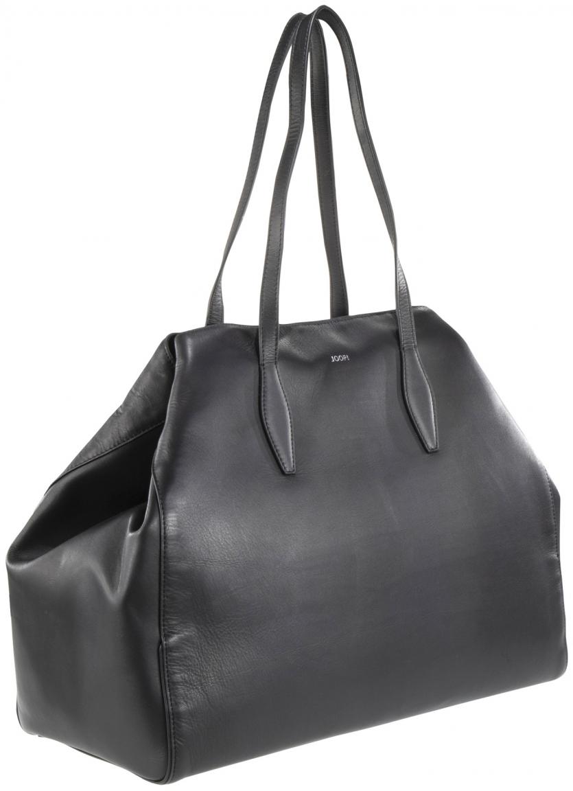 Joop Sofisticato Anela Shopper XL Echtleder schwarz Henkeltasche