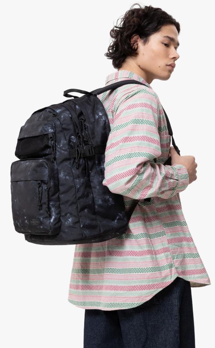 Jugendrucksack Eastpak Double Pro Casual Pro Black Batik