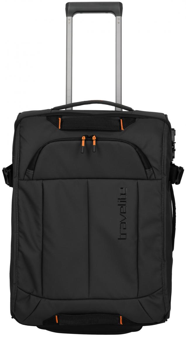 Kabinentrolley Travelite Briize Rollenreisetasche S 55cm schwarz