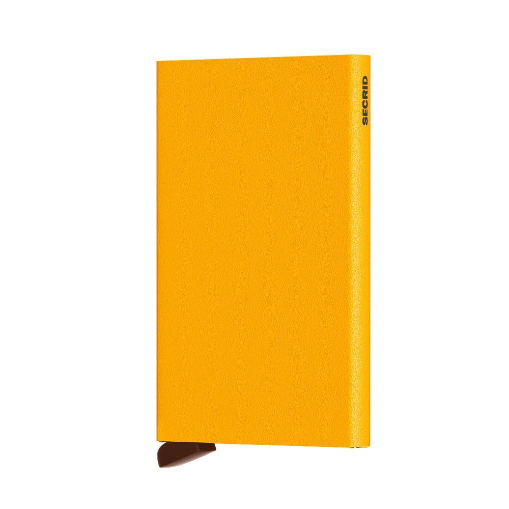 Kartenetui Secrid Cardprotector RFID Schutz Powder Ochre gelb