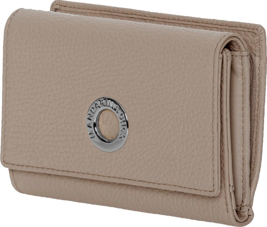 Klappgledbörse Wallet Mandarina Duck Mellow Leather Warm Taupe