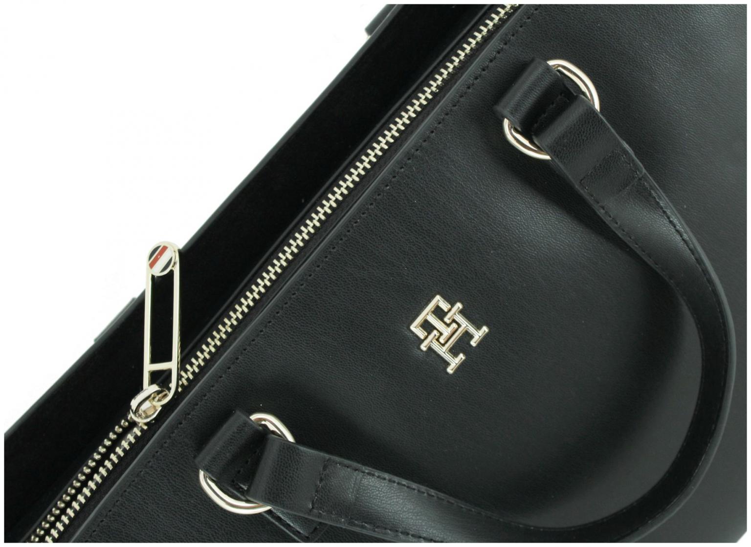 Kurzgrifftasche Tommy Hilfiger Joy Satchel schwarz Etui