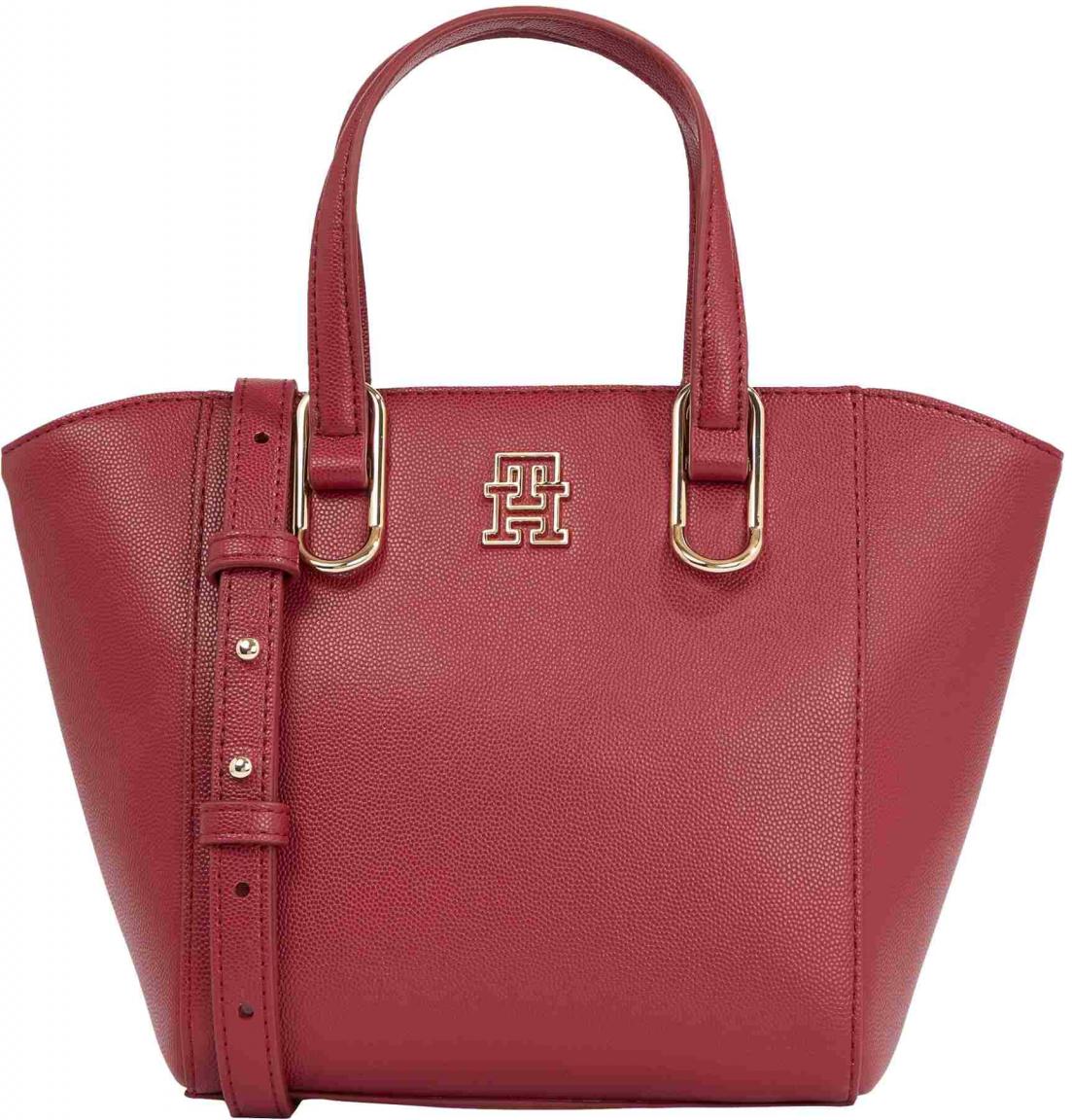 Kurzgrifftasche Tommy Hilfiger Timeless Med Tote rouge 