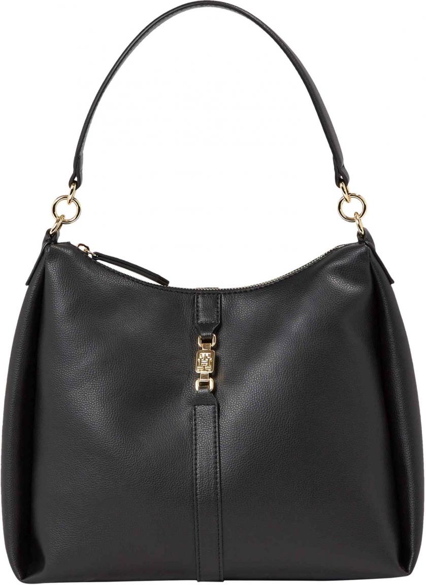 Kurzgrifftasche Tommy Hilfiger schwarz TH Feminine Hobo 