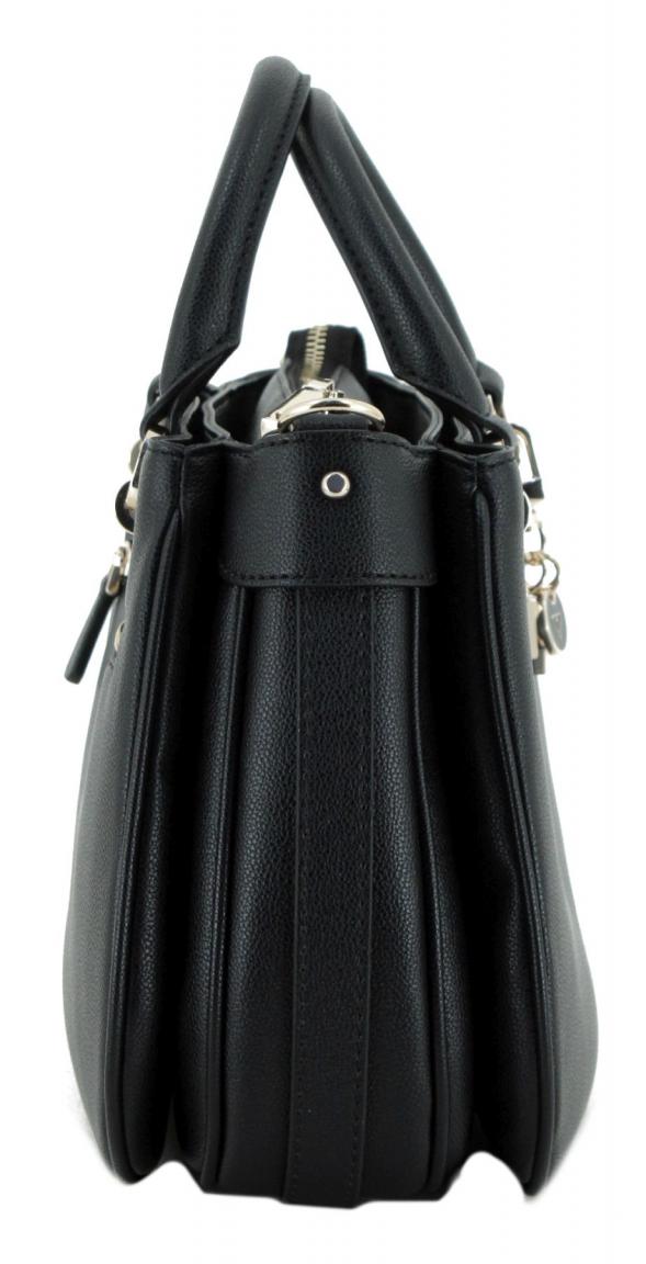 Kurzgrifftasche mit Kettendetail Guess Fedora Black