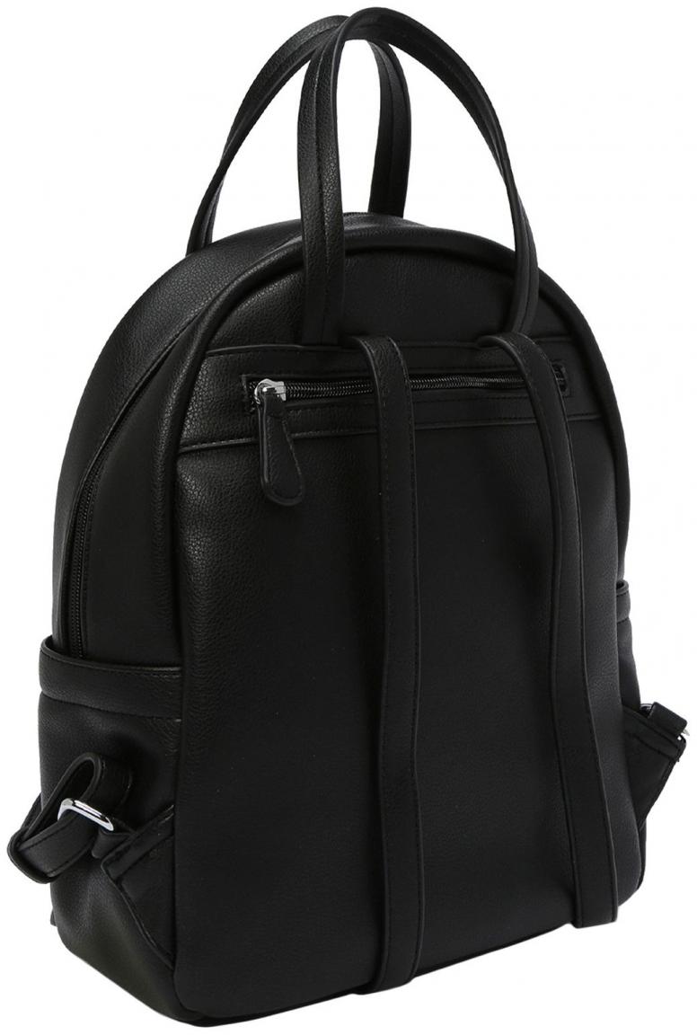 L.Credi Damenrucksack schwarz Filippa vegan