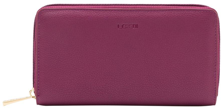 L.Credi Geldtasche Damen Plum Olga vegan