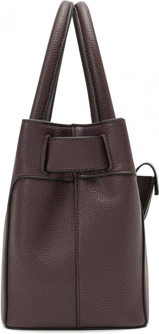 L.Credi Henkeltasche Nadira Dark Plum Vegan