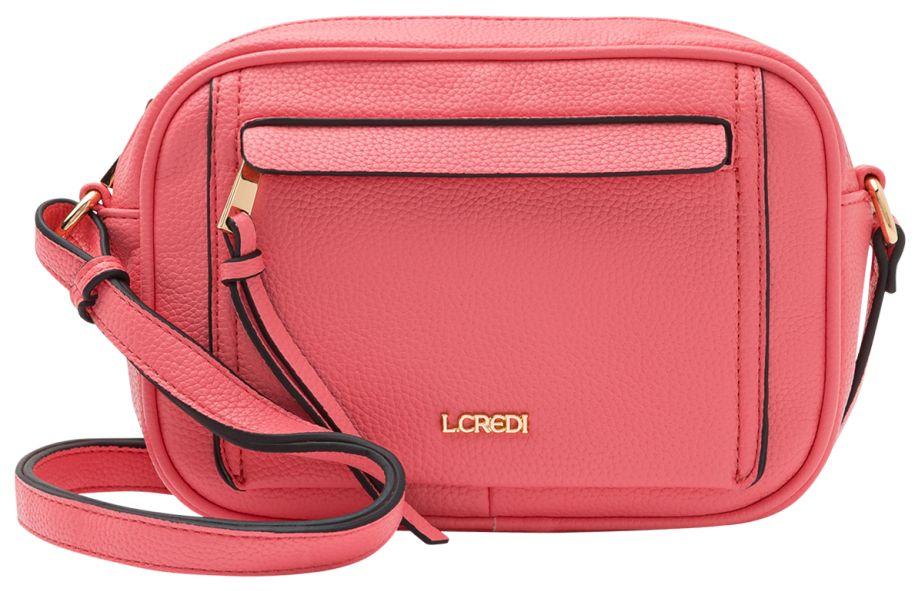 L.Credi Ophelia Coral Camera Bag pink rosa