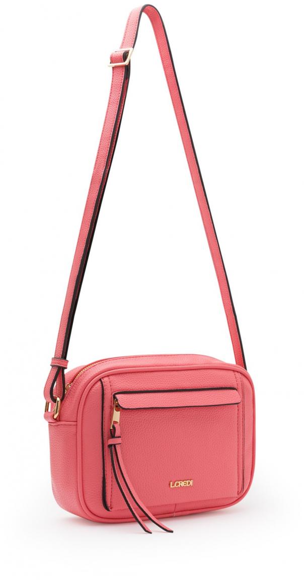 L.Credi Ophelia Coral Camera Bag pink rosa