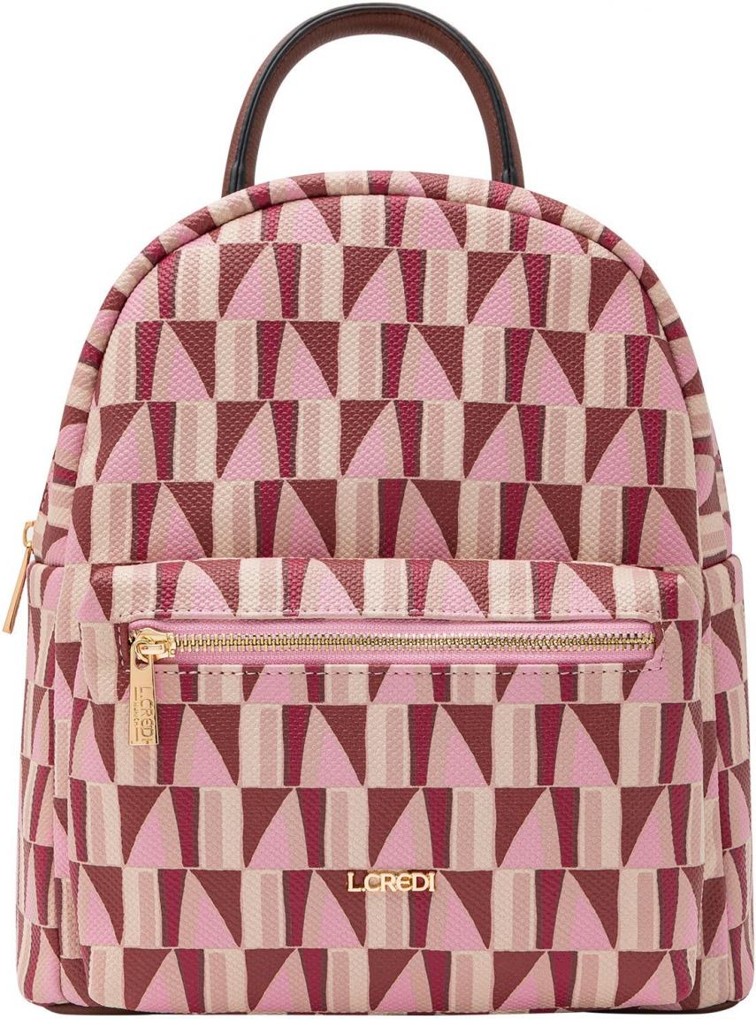 L.Credi Rucksack Madeline Retro rosa 