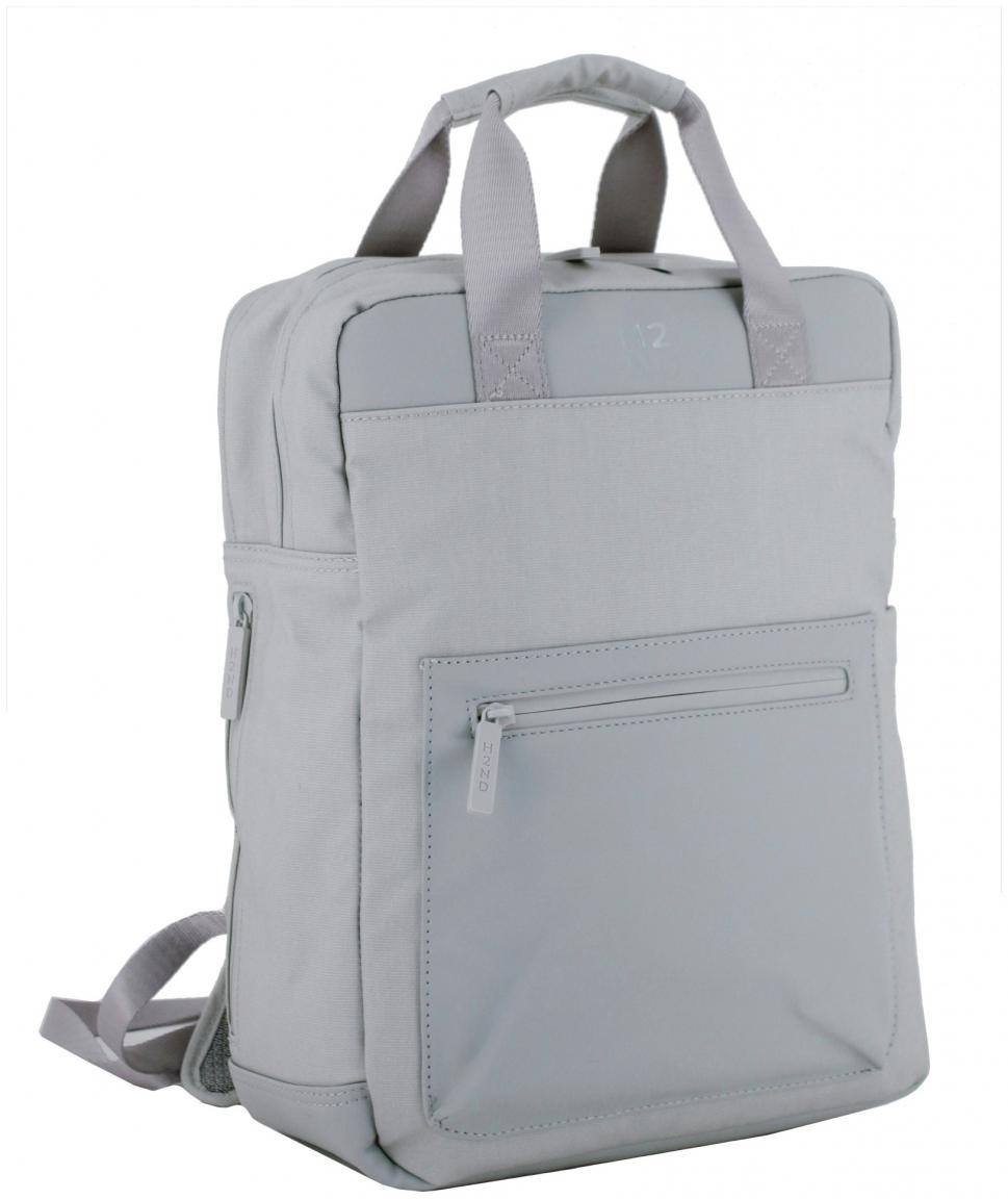 Laptoprucksack hellgrau City Lights Hamburg XL Light Taupe Harbour 2nd