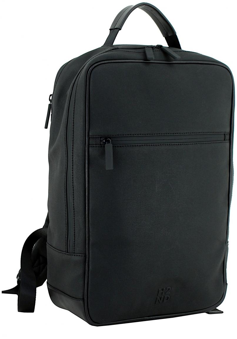 Laptoprucksack schwarz Harbour 2nd City Lights Miami Dark Ash