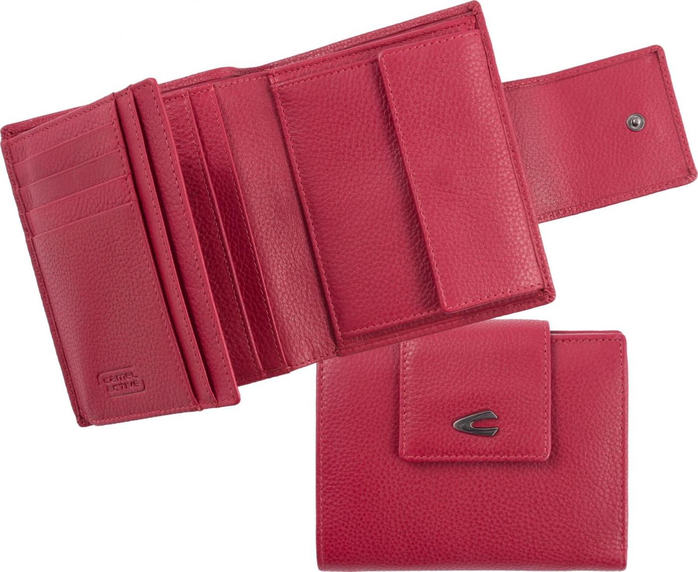 Leatherwallet Pura Camel Active Red Casual Datenschutz 