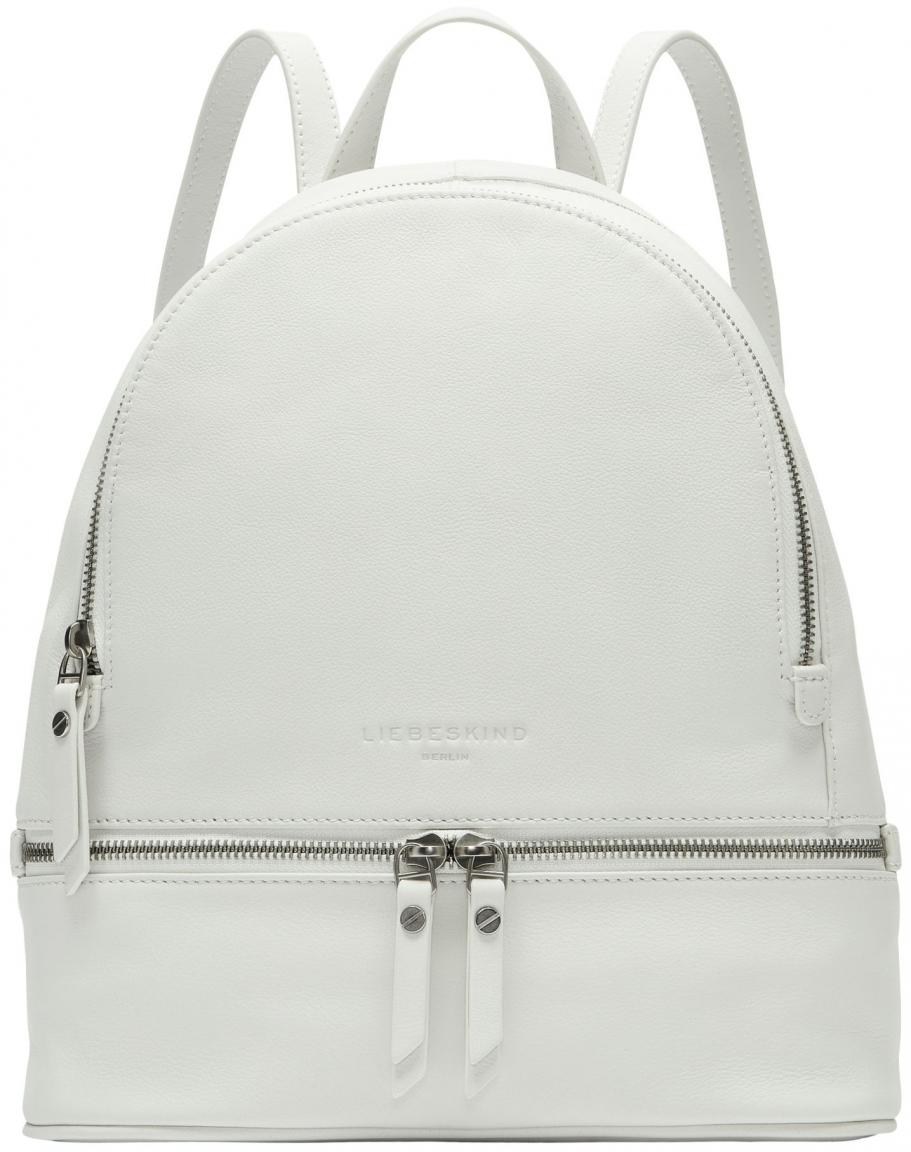 Liebeskind Berlin Cityrucksack Damen Offwhite Leder