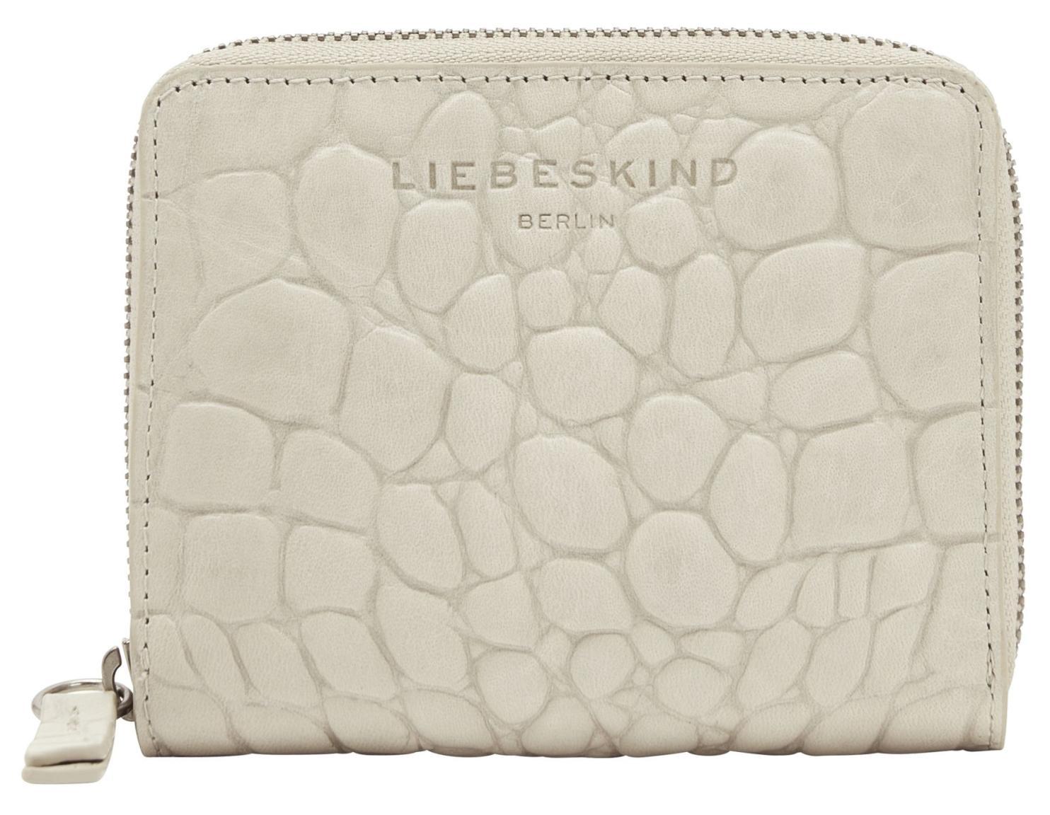 Liebeskind Berlin Pale Moon Kroko Conny Krokoprägung Beige Taupe RFID Schutz Geldtäschchen