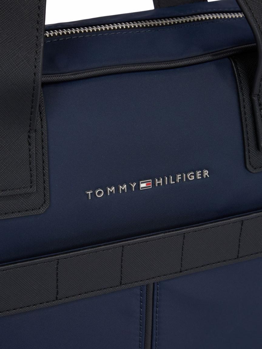 Männer Aktentasche Tommy Hilfiger Blau Elevated Nylon  