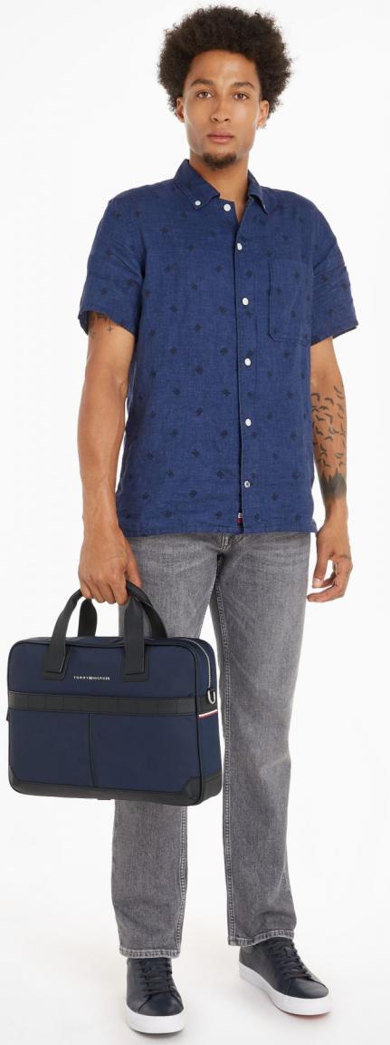 Männer Aktentasche Tommy Hilfiger Blau Elevated Nylon  