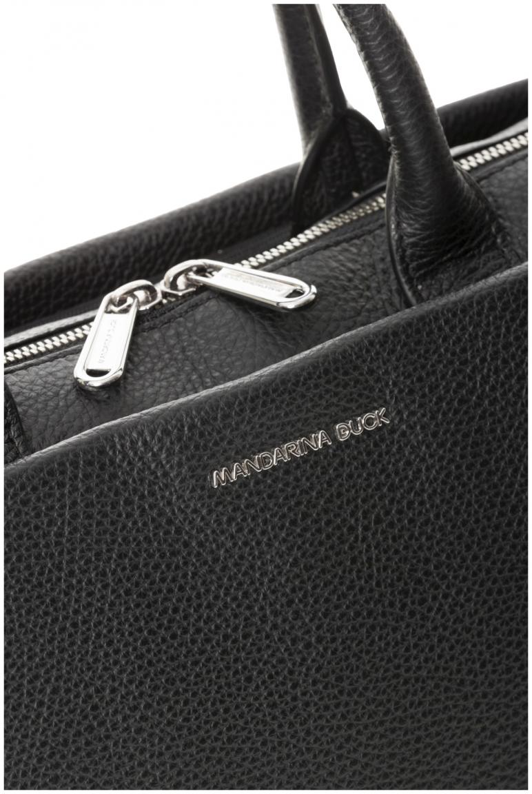 Mandarina Duck Businesstasche schwarz Mellow Urban Leder