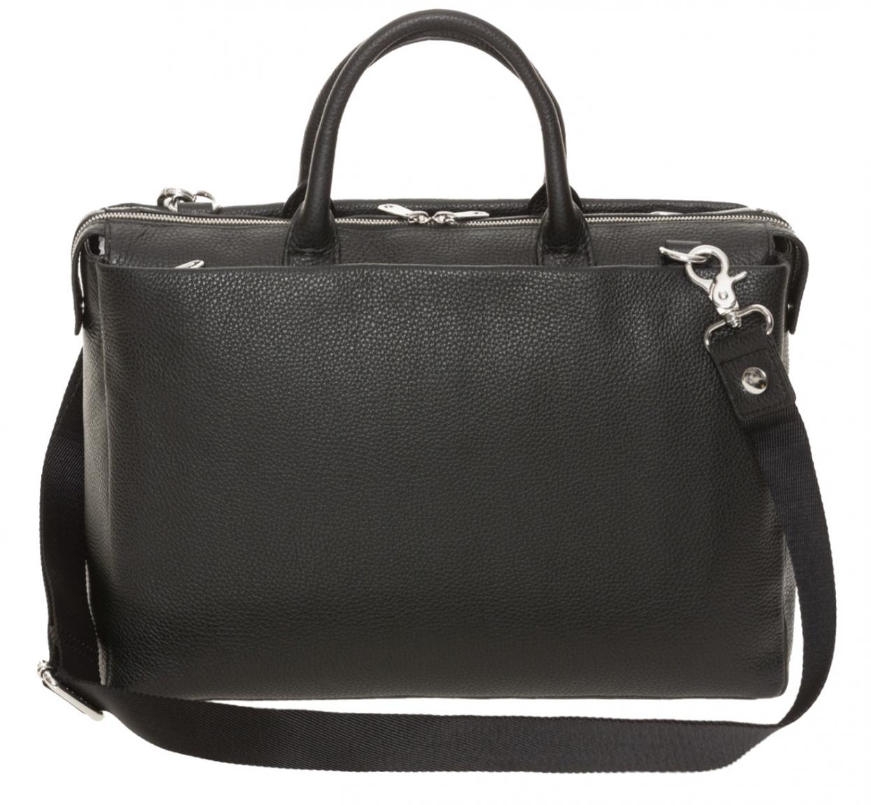 Mandarina Duck Businesstasche schwarz Mellow Urban Leder