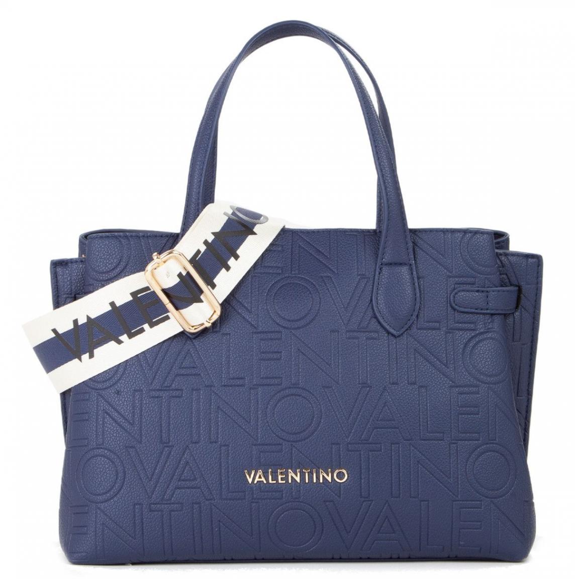 Mario Valentino Handtasche Pansy Blu Branding