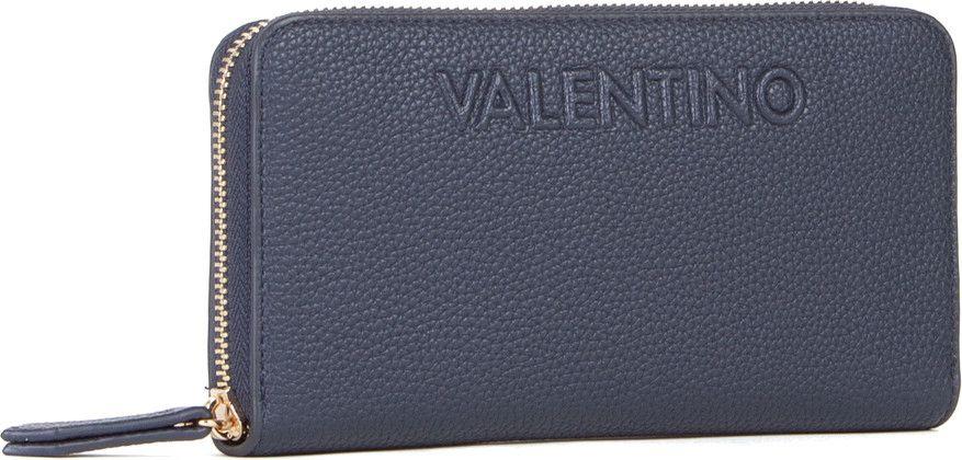 Mario Valentino Rised RE Damenbörse mit Zip Blu Dunkelblau