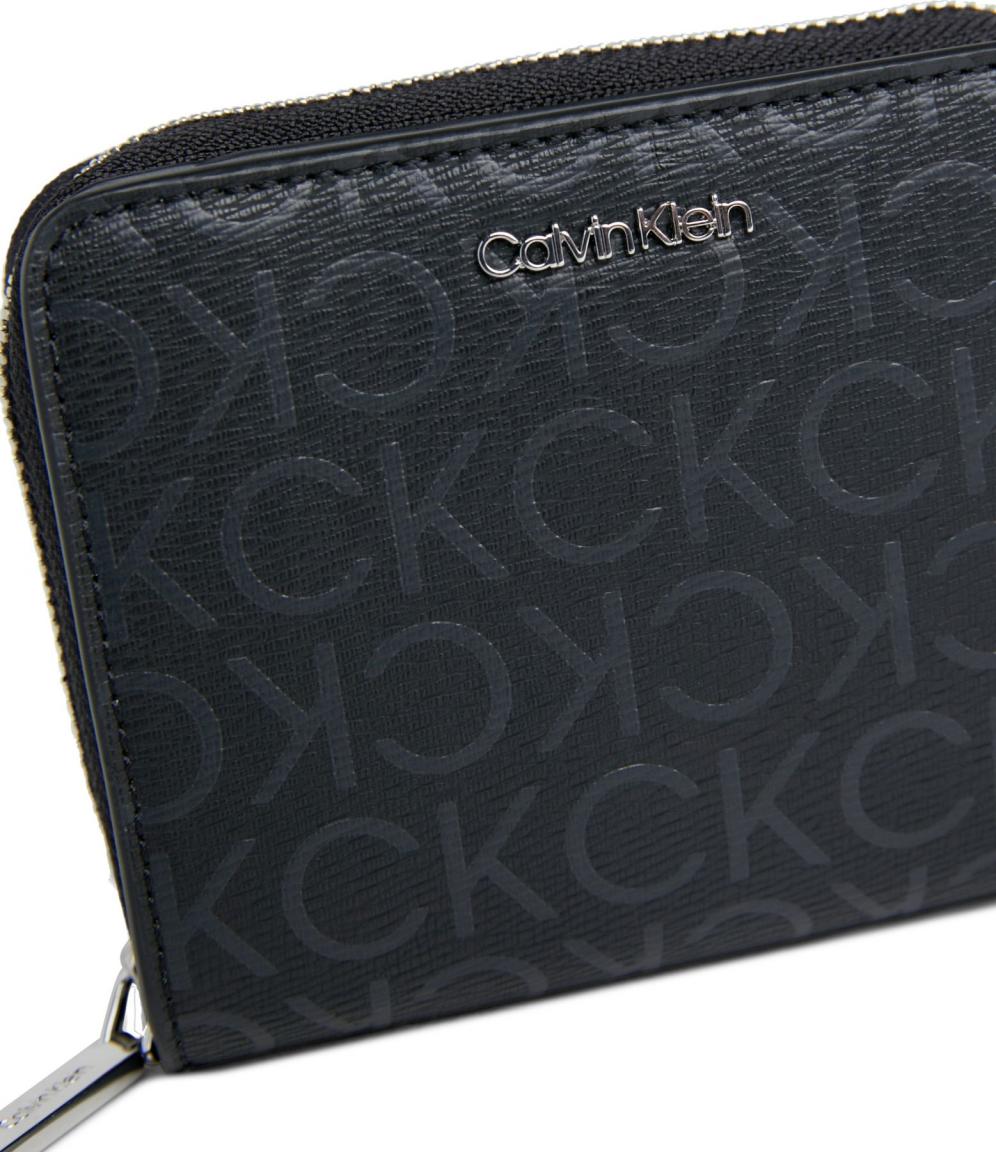 Medium Geldbörse Must Calvin Klein Black Mono