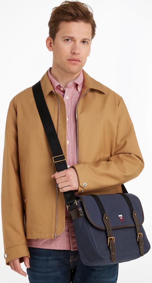 Messenger Prep Modern Tommy Hilfiger Blauton Umhängetasche