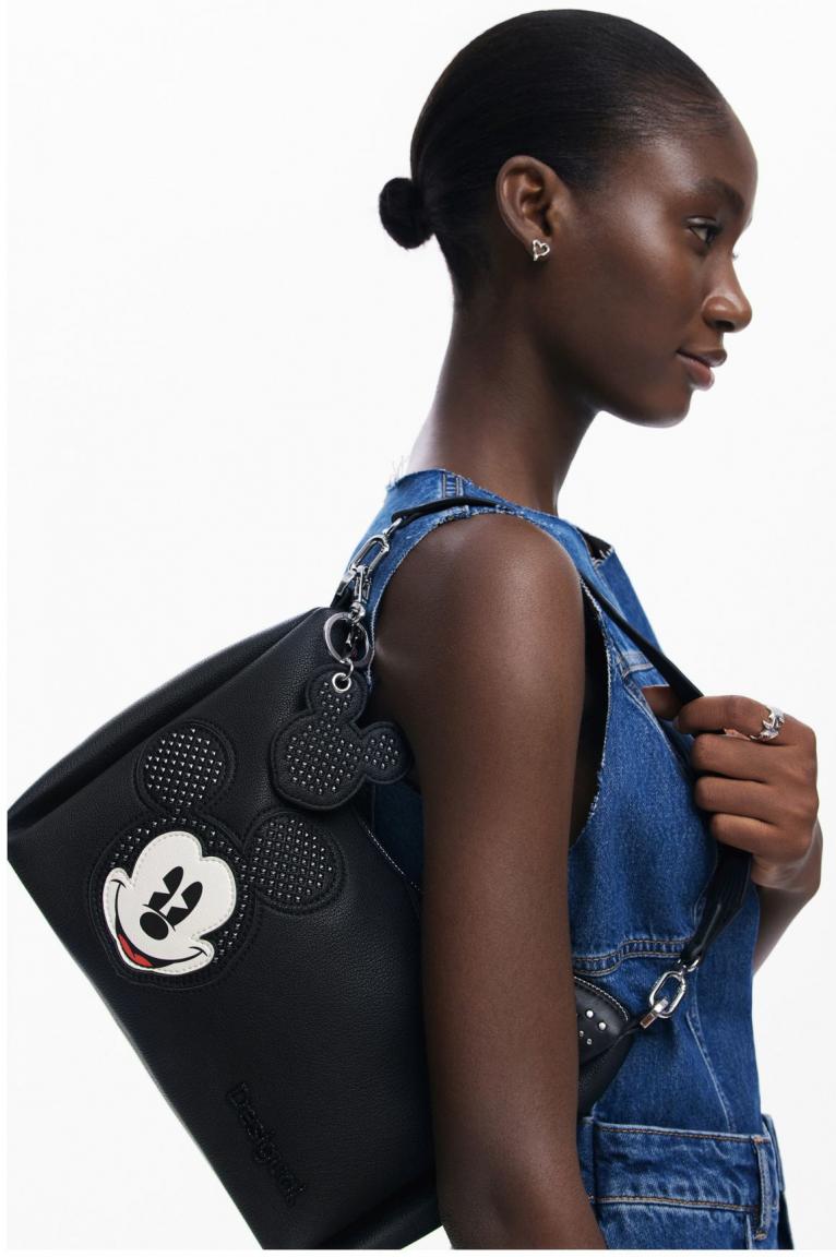 Mickey Mouse Umhängetasche Desigual schwarz Mayari Studiostyle