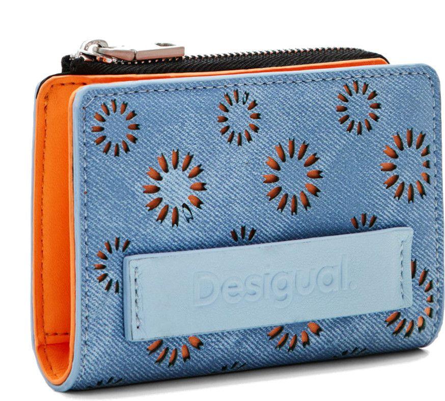 Minibörse Emma 2.0 Mini Desigual Amorina Denim Raw Blau