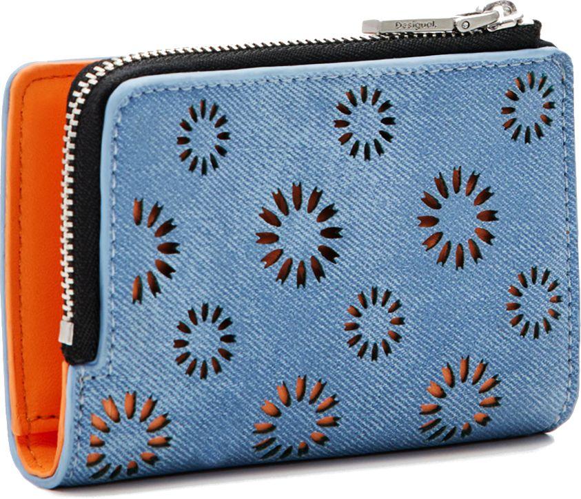 Minibörse Emma 2.0 Mini Desigual Amorina Denim Raw Blau