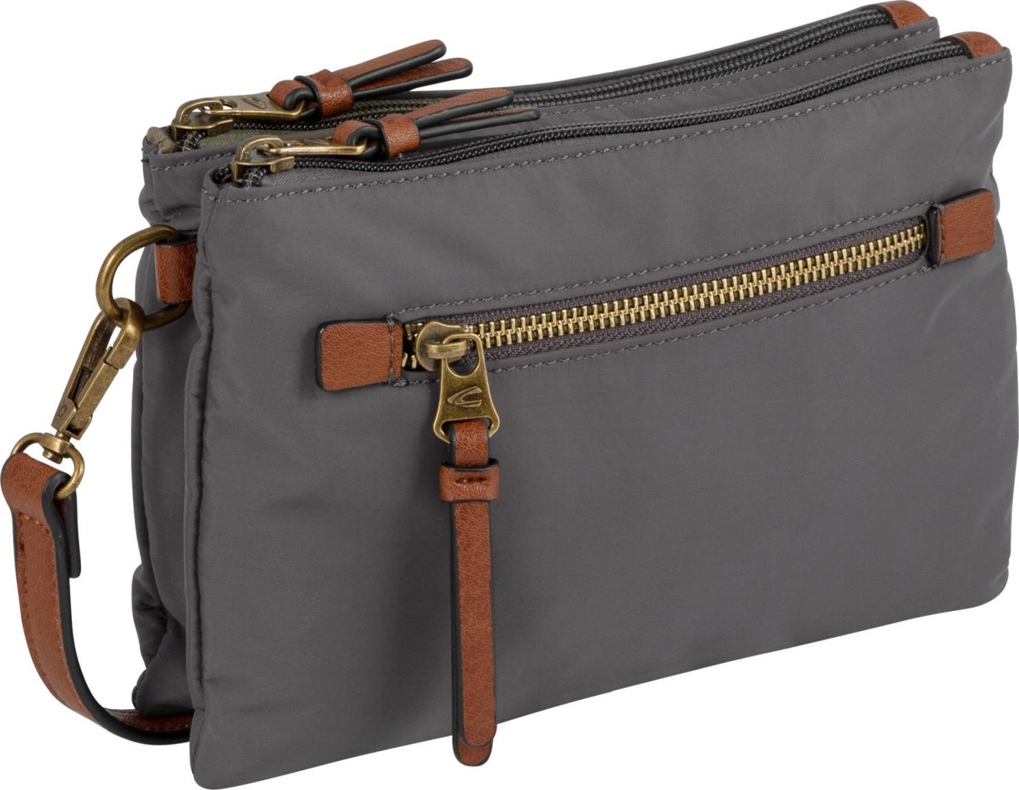 Nylontasche Damen Bari Camel Active Darkgrey sportlich