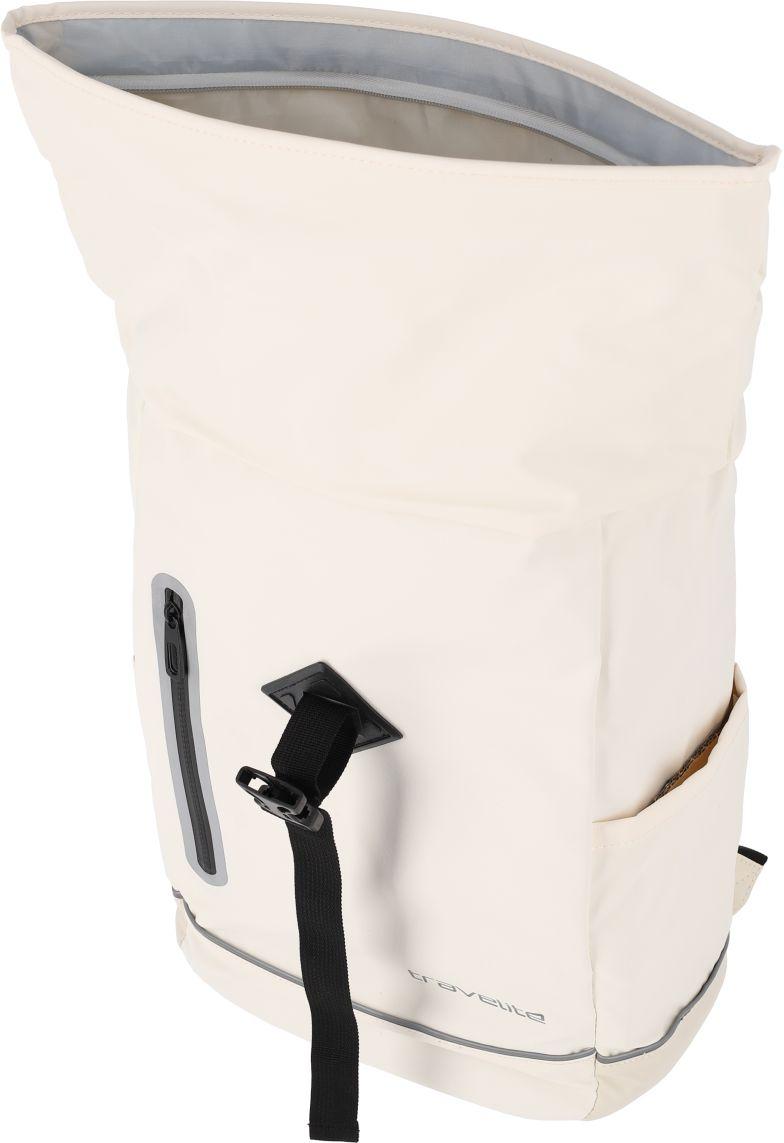 Outdoor-Rucksack hellbeige Planenmaterial Travelite Basics Roll-Up