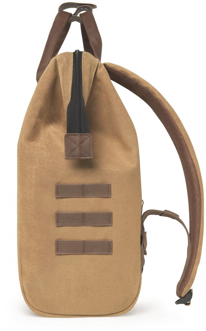 Outdoorbackpack braun gewachst Canvas Cabaia Adventurer Colombo medium