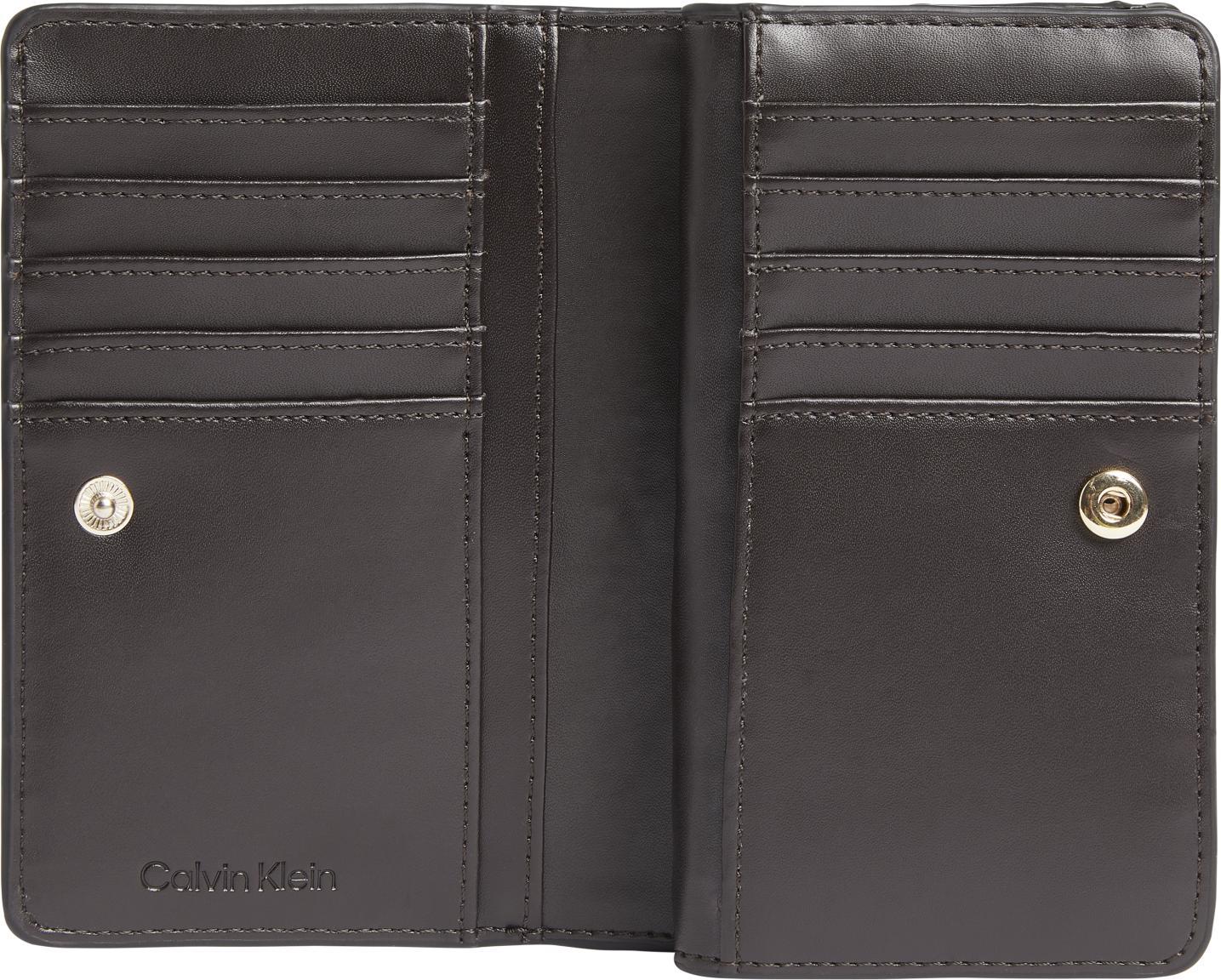 Portemonnaie Calvin Klein Daily Medium Bifold hellbraun Mono Chanterelle