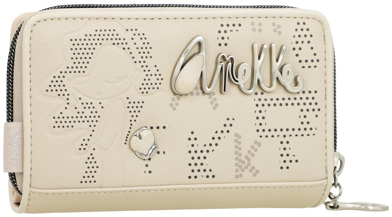 Portemonnaie beige Punkteprint Anekke Alma Original